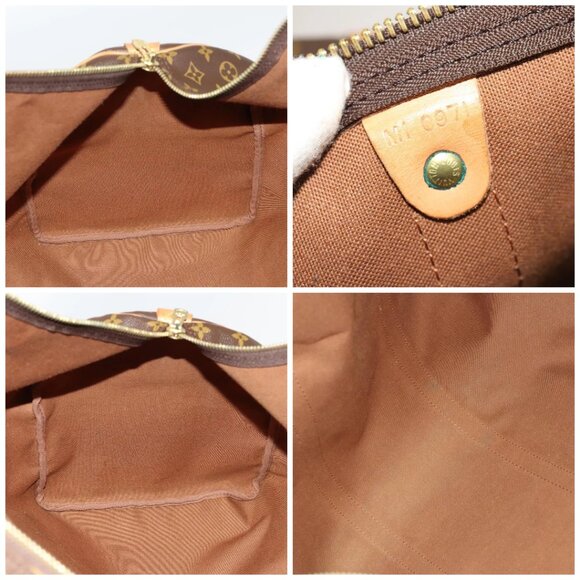 LOUIS VUITTON Monogram Keepall 60 Boston Bag M41422 LV Auth yk17979 - Picture 15 of 16